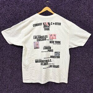 Beyoncé Cowboy Carter all Tour stops Tshirt size XXL
